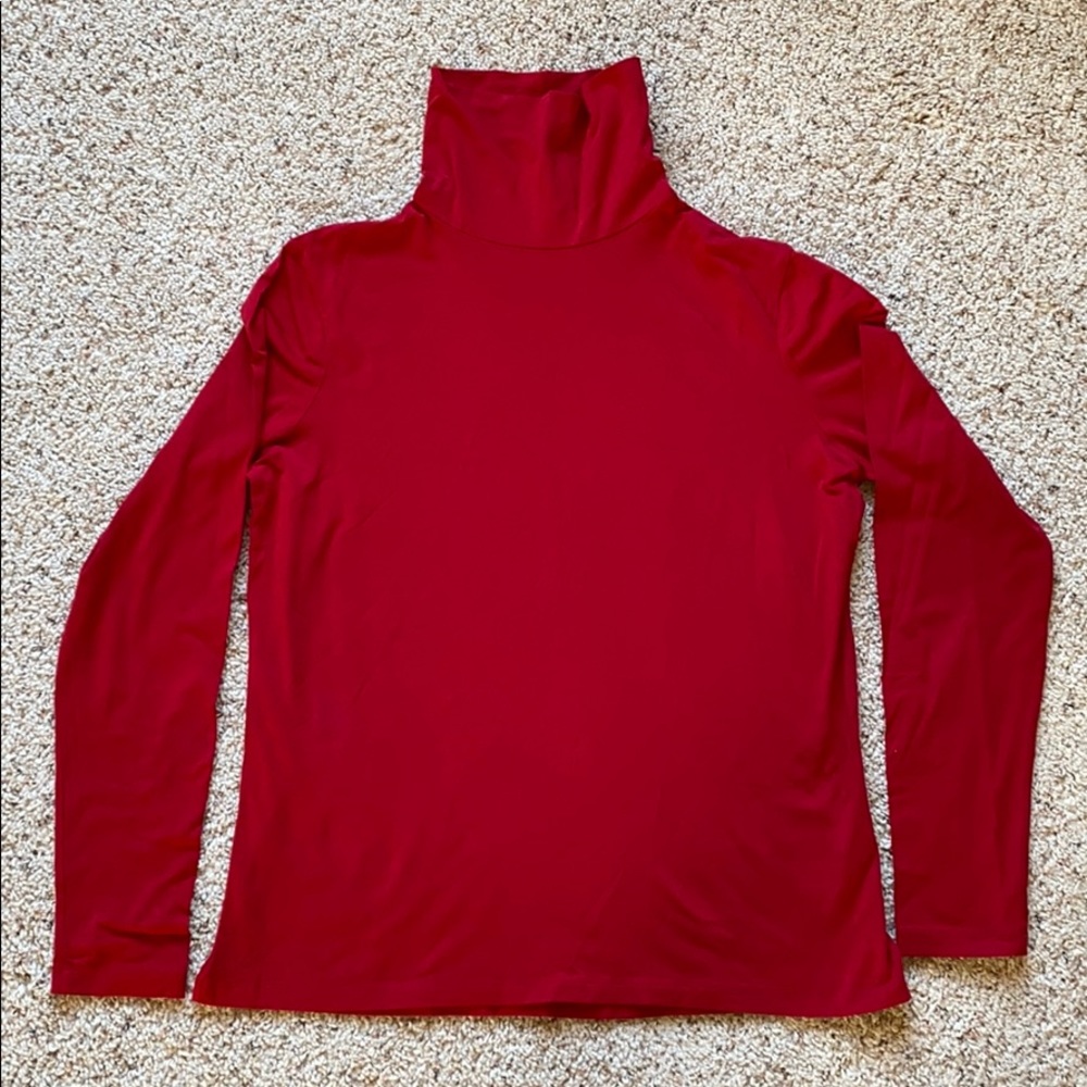 NWOT Women’s Coldwater Creek Red Turtleneck Medium